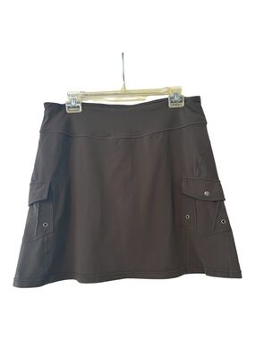 Athleta Skort Cargo Pockets Brown Size Large